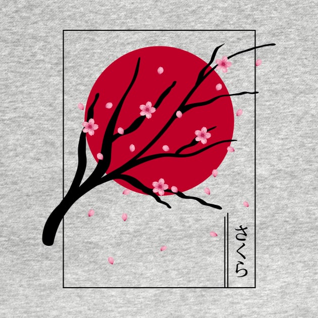Japanese Sakura Cherry Blossom by gogo-jr